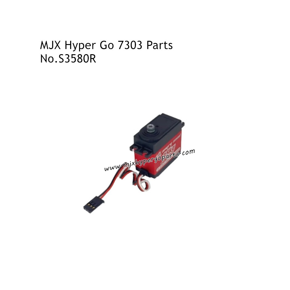 MJX Hyper Go 7303 High Speed RC Car Parts 35KG Metal Servo S380R MJX Hyper Go 7303 High Speed RC Car Parts 35KG Metal Servo S380R