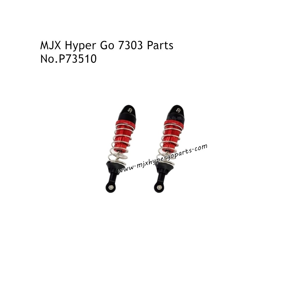 MJX Hyper Go 7303 High Speed RC Car Parts Metal Hydraulic Shock Absorbers P73510 MJX Hyper Go 7303 High Speed RC Car Parts Metal Hydraulic Shock Absorbers P73510