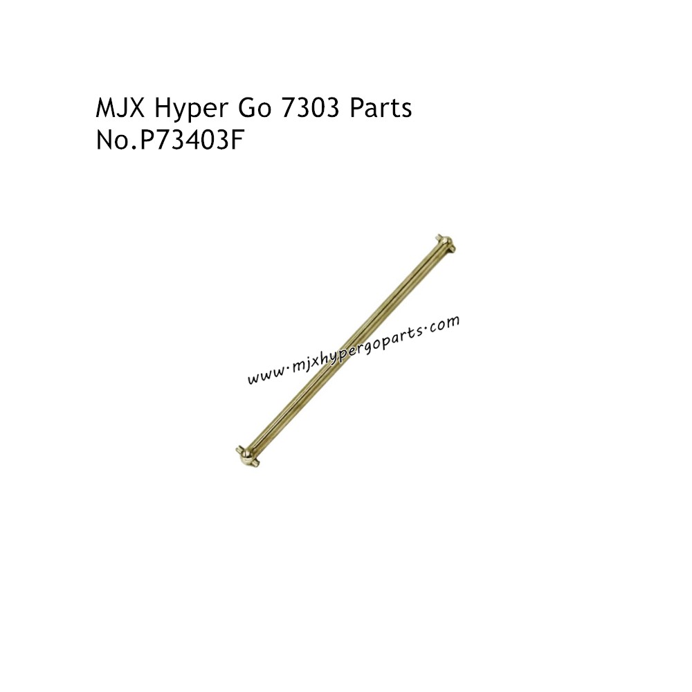 MJX Hyper Go 7303 Brushless RC Car Parts Front Main Shaft P73403F MJX Hyper Go 7303 Brushless RC Car Parts Front Main Shaft P73403F