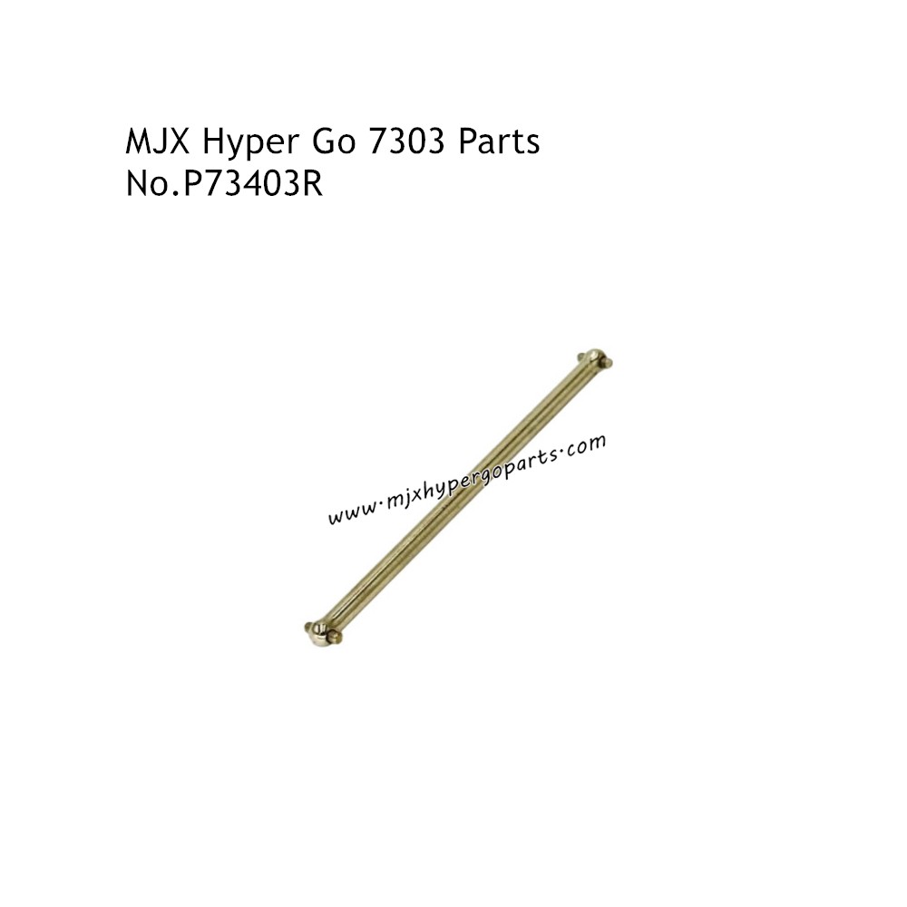 MJX Hyper Go 7303 Brushless RC Car Parts Rear Main Shaft P73403R MJX Hyper Go 7303 Brushless RC Car Parts Rear Main Shaft P73403R