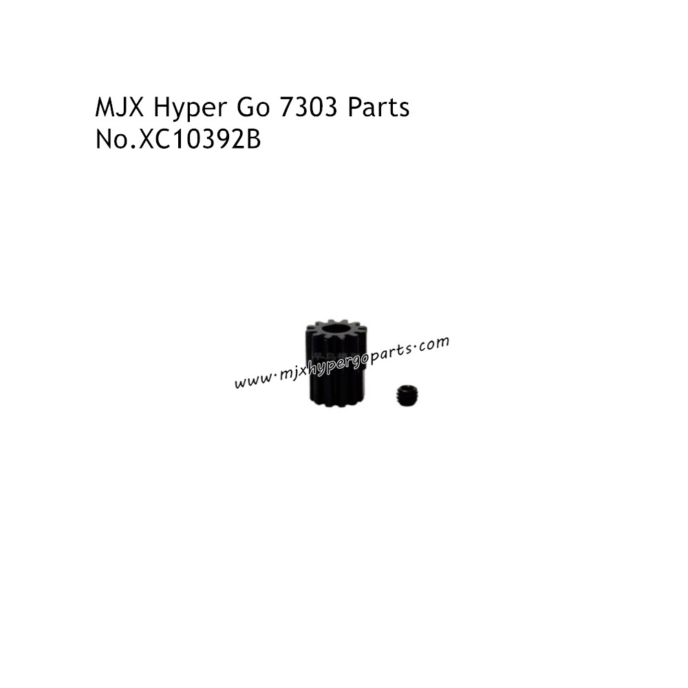 MJX Hyper Go 7303 Rally RC Car Parts Motor Gear XC10392B MJX Hyper Go 7303 Rally RC Car Parts Motor Gear XC10392B