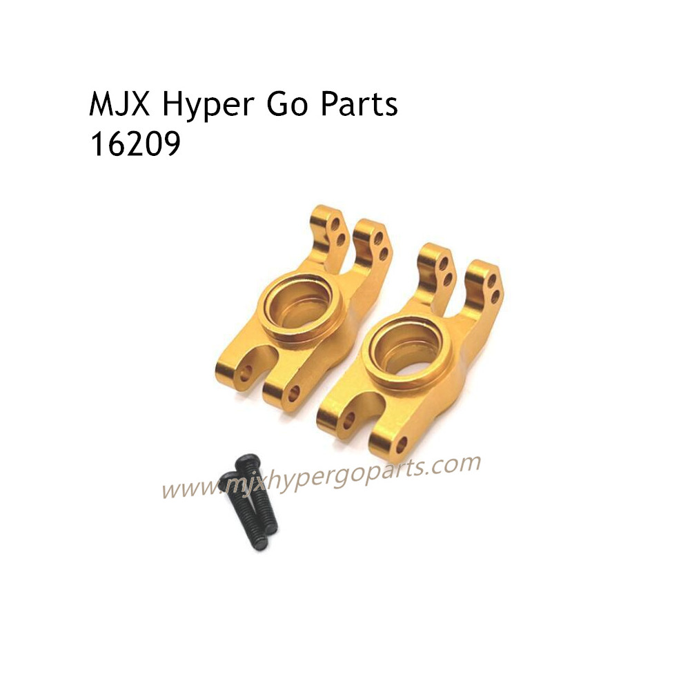 MJX Hyper Go 16209 Upgrade Parts Rear Wheel Cups Yellow MJX Hyper Go 16209 Upgrade Parts Rear Wheel Cups Yellow