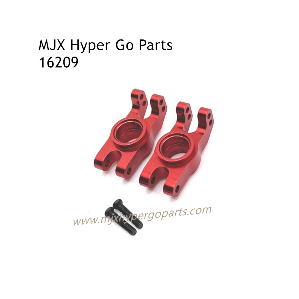 MJX Hyper Go 16209 Upgrade Parts Rear Wheel Cups Red MJX Hyper Go 16209 Upgrade Parts Rear Wheel Cups Red
