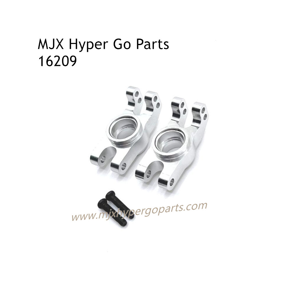MJX Hyper Go 16209 Upgrade Parts Rear Wheel Cups Silver MJX Hyper Go 16209 Upgrade Parts Rear Wheel Cups Silver