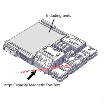 MJX Hyper Go H8H Upgrade Parts Roof Rack with Magnetic Tool Box