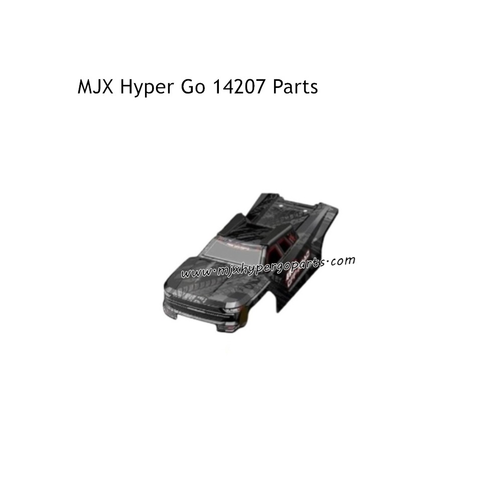 MJX Hyper Go 14207 RC Car Parts Car Shell Black