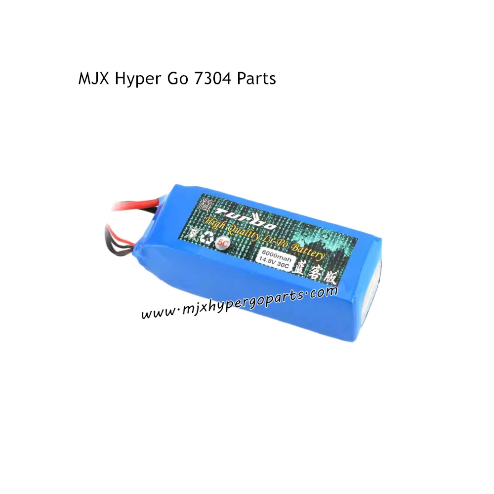 MJX Hyper Go 7304 RC Car Parts 4S 6000mah Battery MJX Hyper Go 7304 RC Car Parts 4S 6000mah Battery
