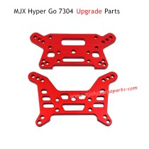 MJX Hyper Go 7304 Upgrade Parts Front and Rear Shock Absorber Mounts Red