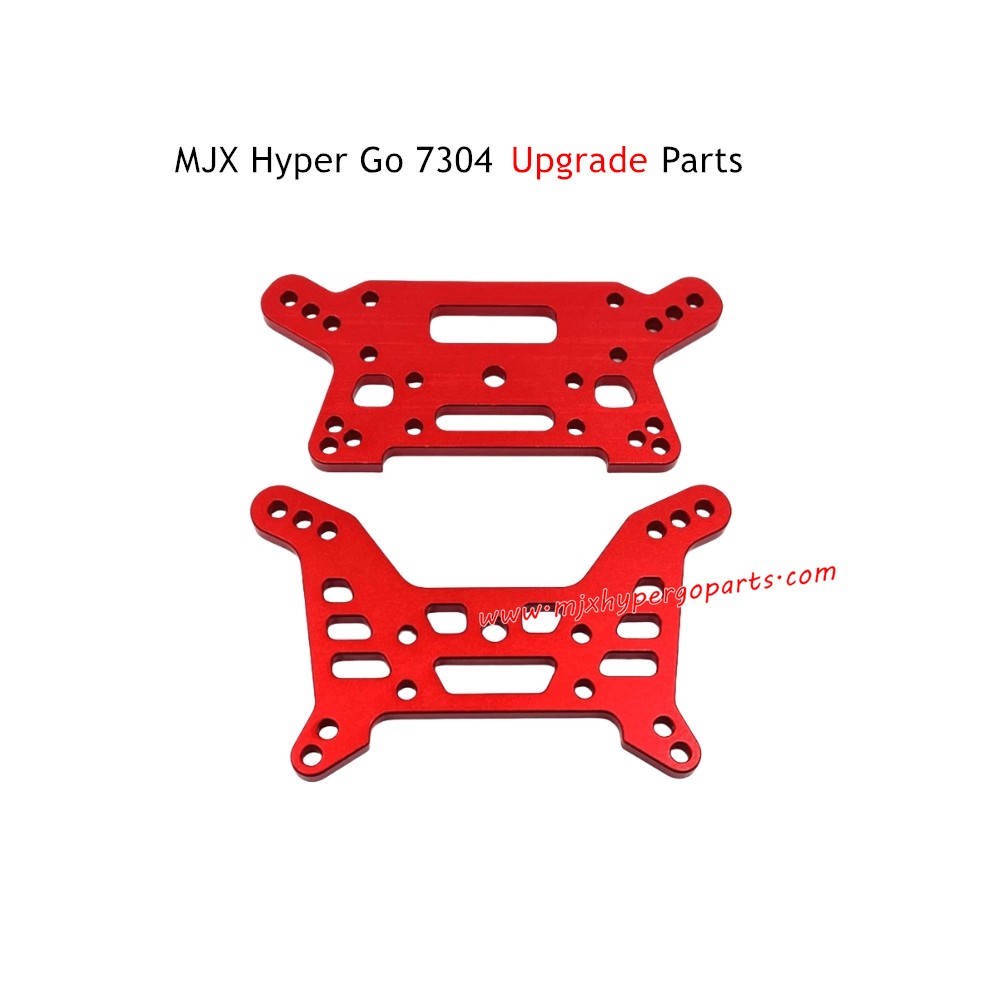 MJX Hyper Go 7304 Upgrade Parts Front and Rear Shock Absorber Mounts Red MJX Hyper Go 7304 Upgrade Parts Front and Rear Shock Absorber Mounts Red