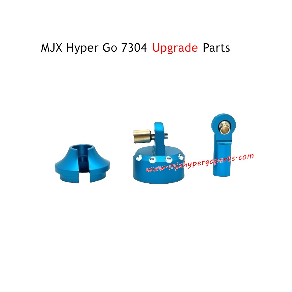 MJX Hyper Go 7304 Upgrade Parts Front Rear Stock Shock Replacements Blue
