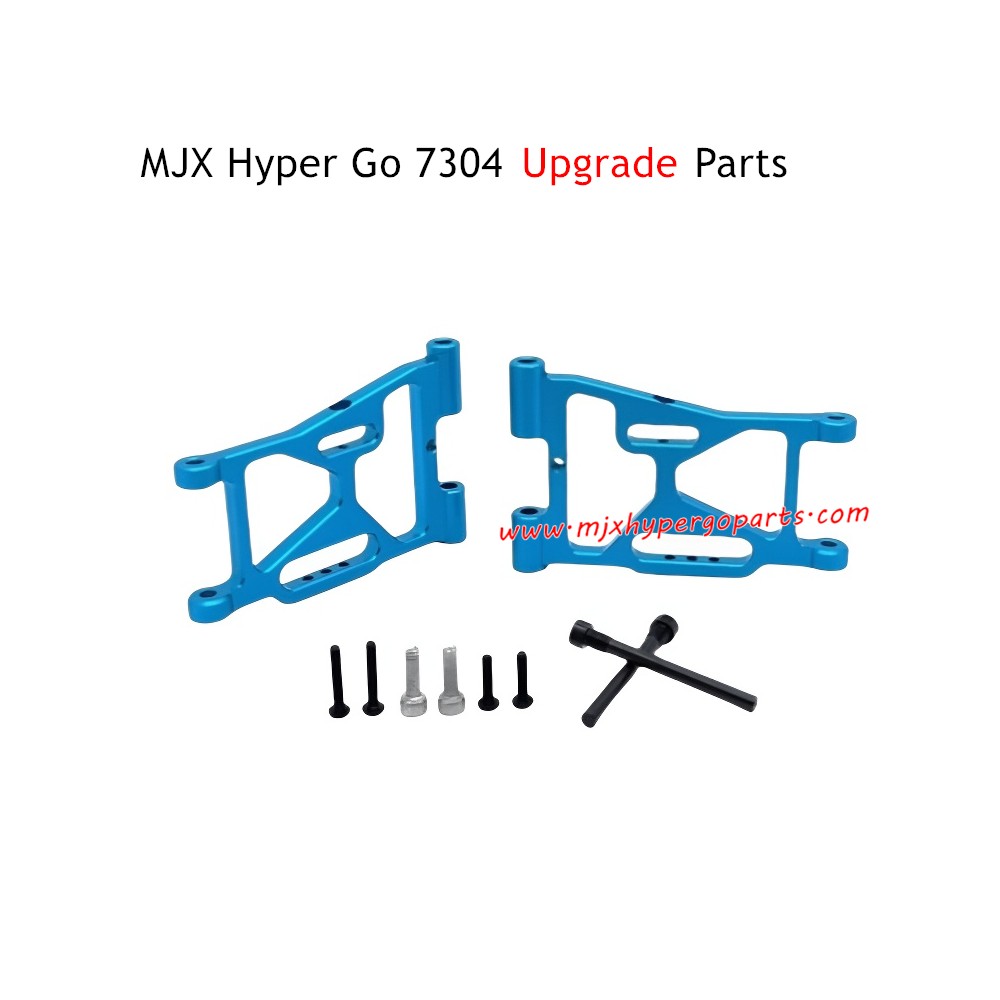 MJX Hyper Go 7304 Upgrade Parts Front Lower Swing Arms Blue
