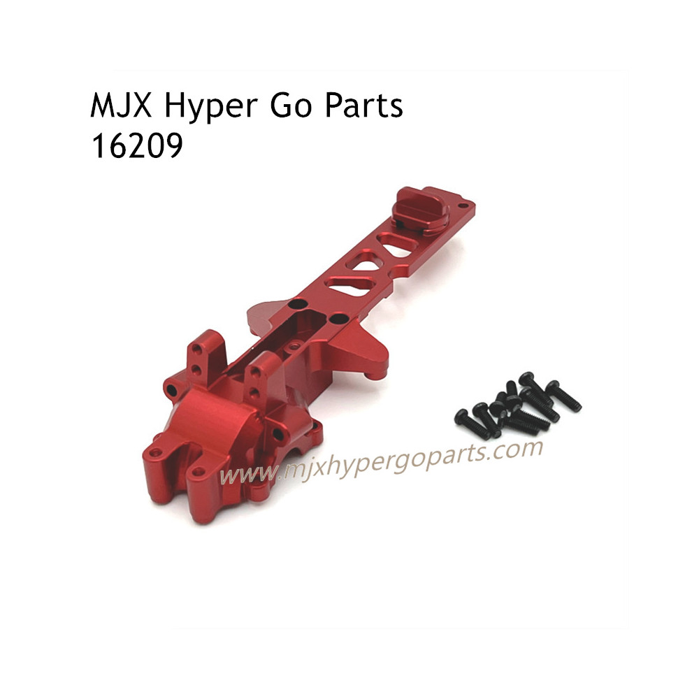 MJX Hyper Go 16209 Upgrade Parts Front Gearbox Cover Red MJX Hyper Go 16209 Upgrade Parts Front Gearbox Cover Red