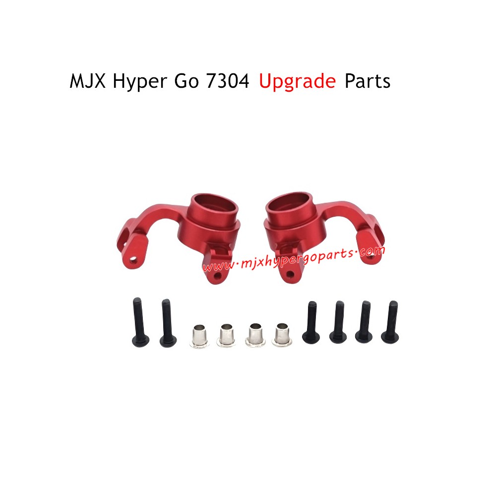 MJX Hyper Go 7304 Upgrade Parts Front Steering Cup Red