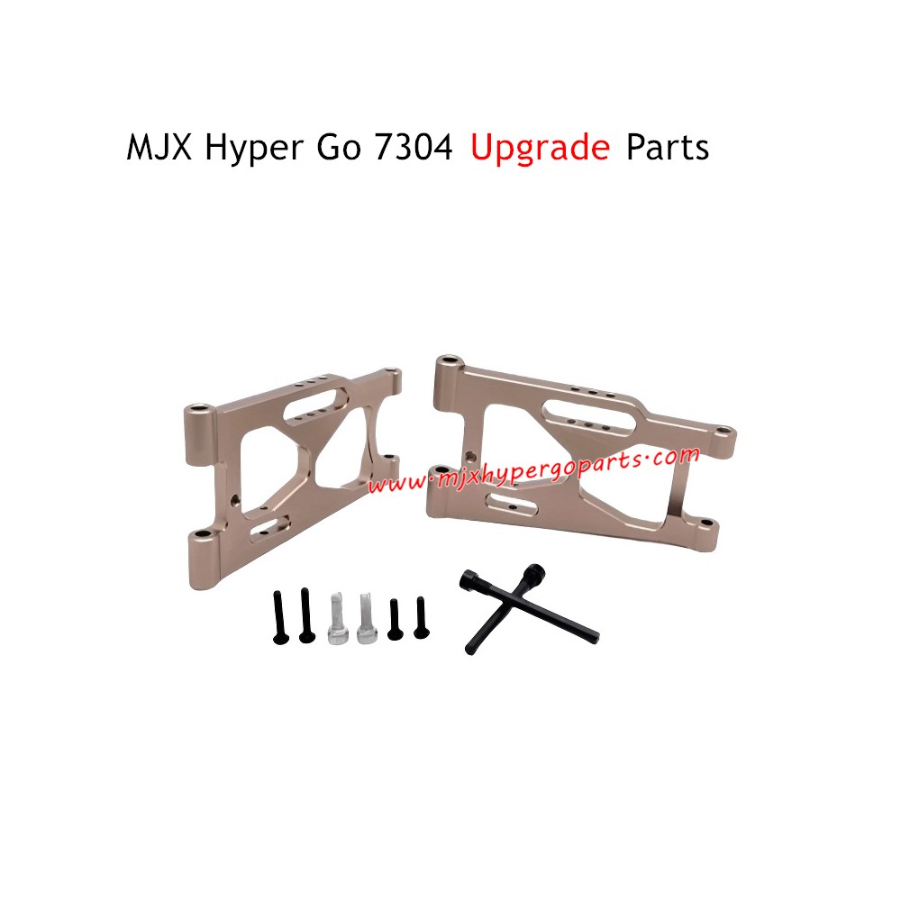 MJX Hyper Go 14209 Upgrade Parts Rear Lower Swing Arms Champagne Gold