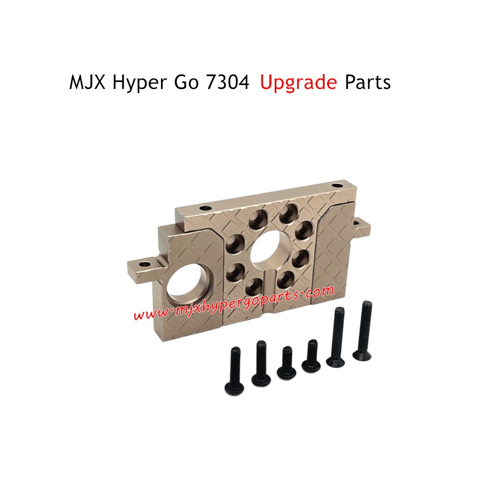 MJX Hyper Go 7304 Upgrade Parts Motor Mount Champagne Gold