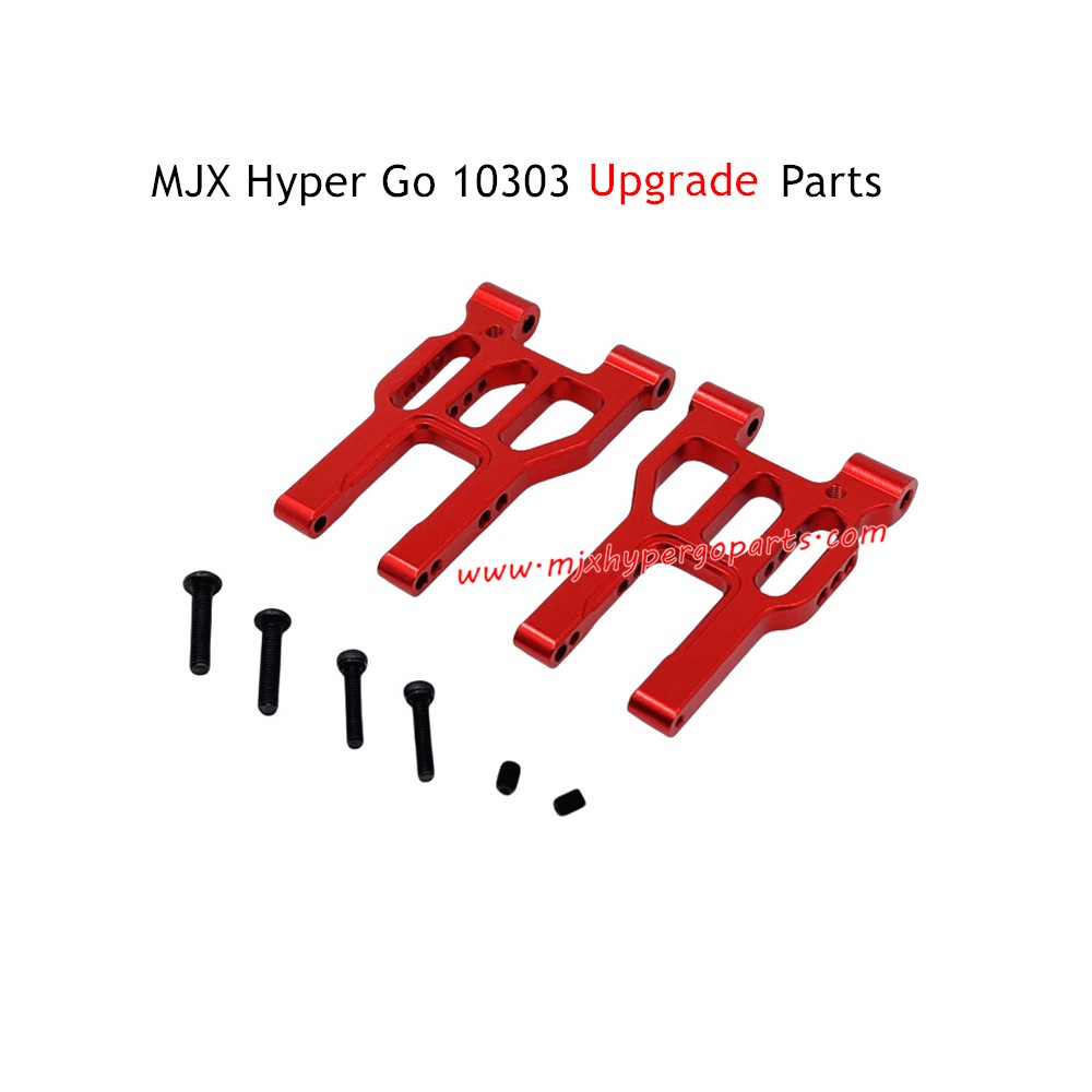 MJX Hyper Go 10303 Upgrade Parts Front Lower Swing Arm Red