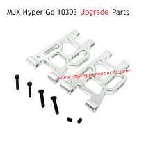 MJX Hyper Go 10303 RC Car Upgrade Parts Rear Lower Swing Arm Siilver