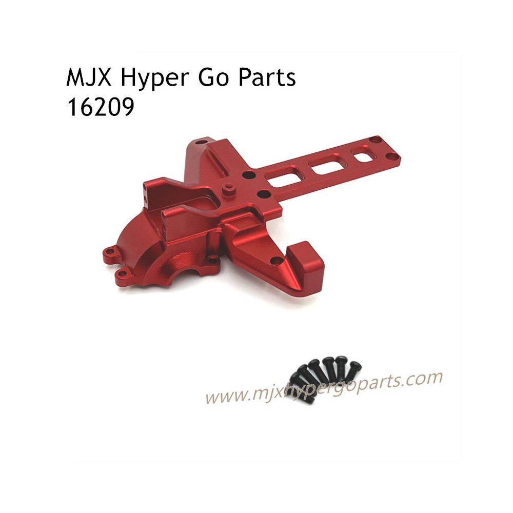 MJX Hyper Go 16209 Upgrade Parts Rear Gearbox Cover Red MJX Hyper Go 16209 Upgrade Parts Rear Gearbox Cover Red