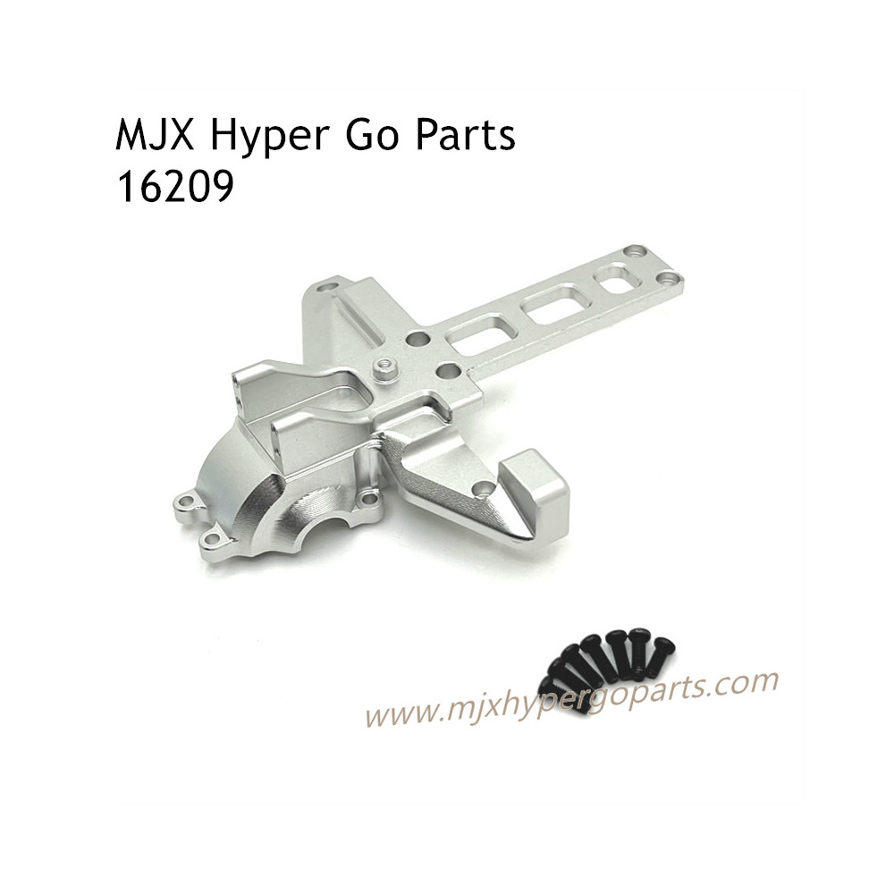 MJX Hyper Go 16209 Upgrade Parts Rear Gearbox Cover Silver MJX Hyper Go 16209 Upgrade Parts Rear Gearbox Cover Silver