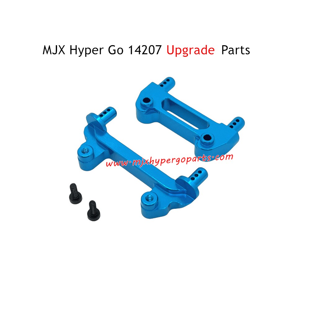 MJX Hyper Go 14207 Upgrade Parts Front and Rear Body Pillars Blue