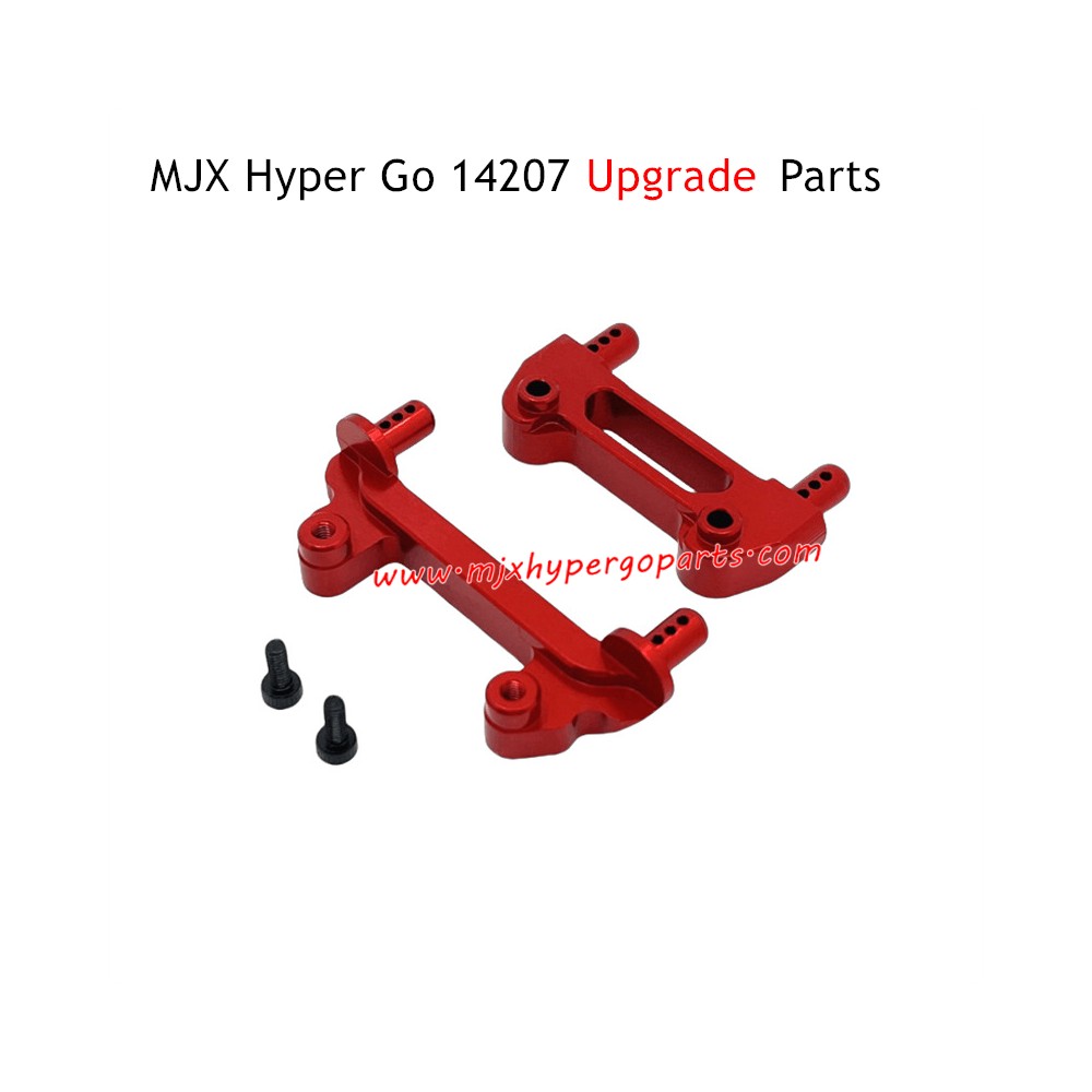 MJX Hyper Go 14207 Upgrade Parts Front and Rear Body Pillars Red