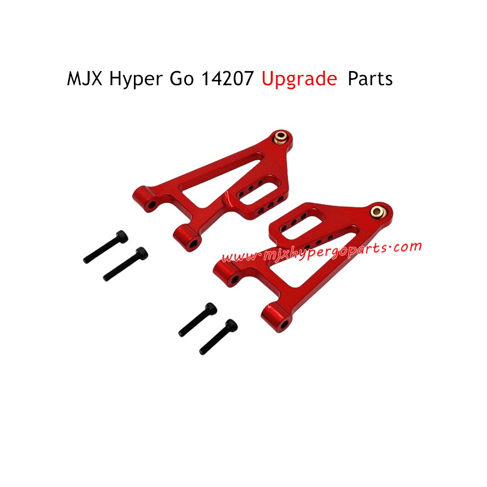 MJX Hyper Go 14207 Upgrade Parts Front Lower Swing Arm Red