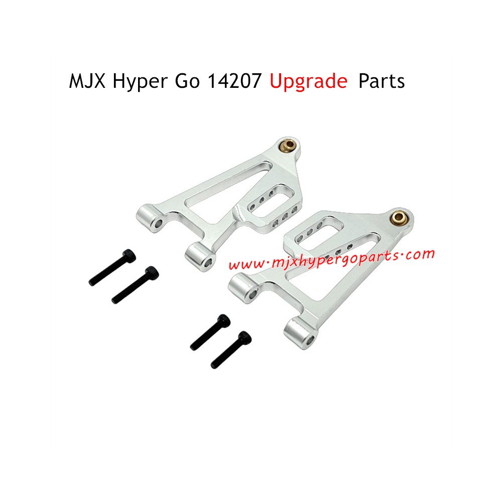 MJX Hyper Go 14207 Upgrade Parts Front Lower Swing Arm Silver