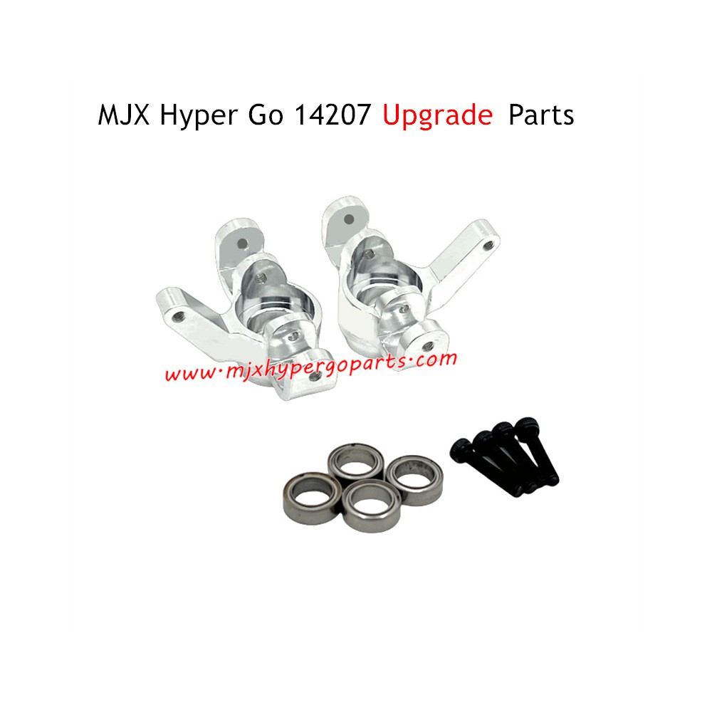 MJX Hyper Go 14207 Upgrade Parts Front Steering Cup Silver