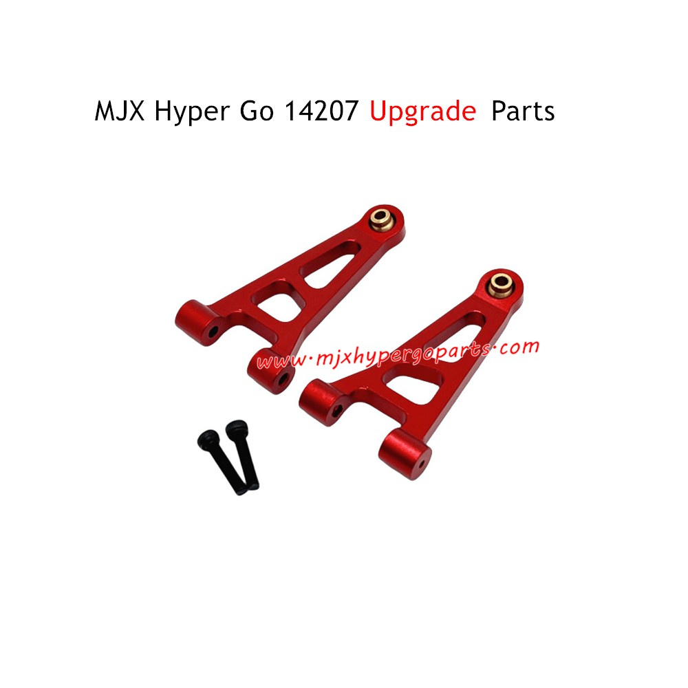 MJX Hyper Go 14207 Upgrade Parts Front Upper Swing Arm Red