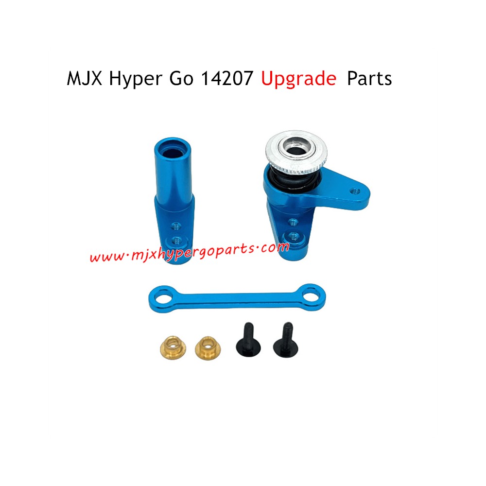 MJX Hyper Go 14207 Upgrade Parts Steering Assembly Blue