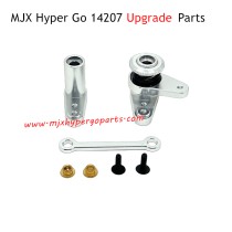 MJX Hyper Go 14207 Upgrade Parts Steering Assembly Silver