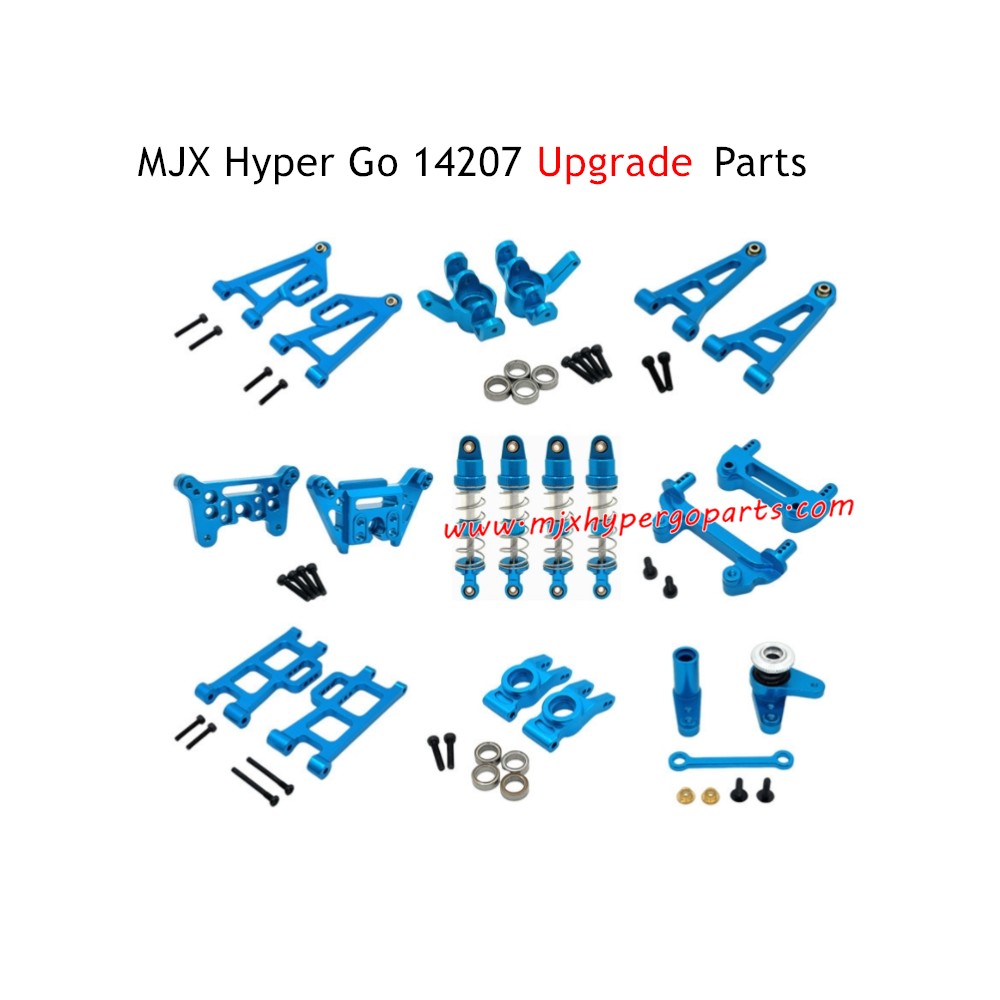 MJX Hyper Go 14207 Upgrade Parts Kit Blue