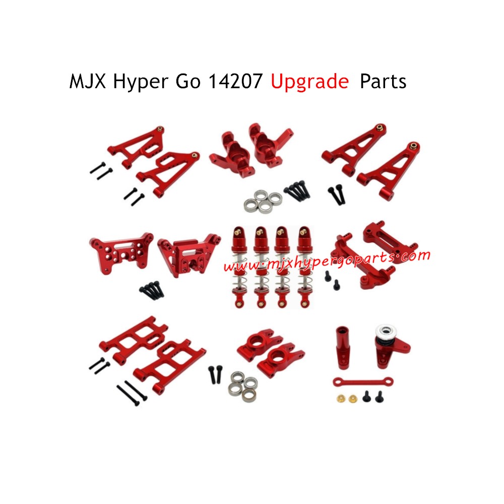 MJX Hyper Go 14207 Upgrade Parts Kit Red