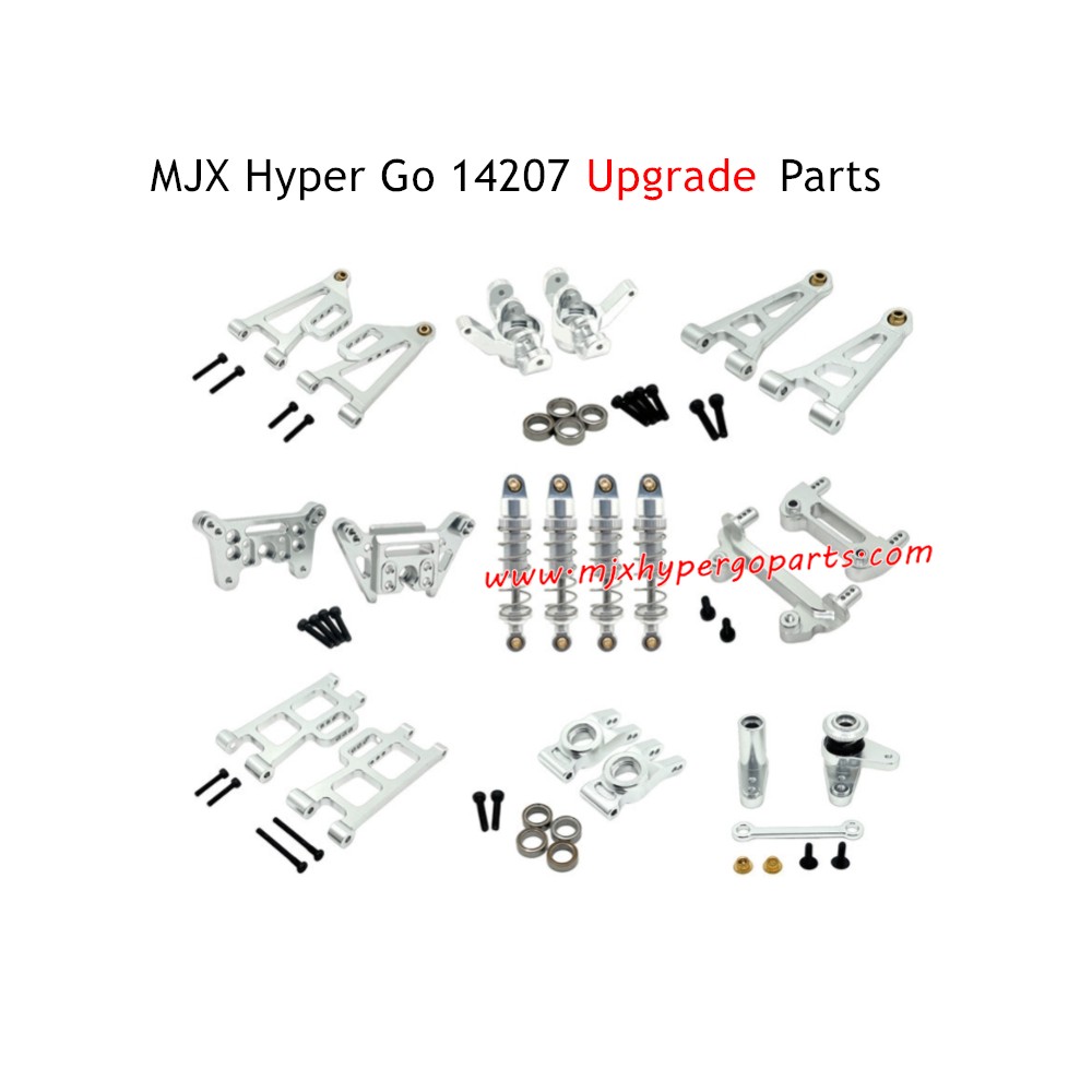 MJX Hyper Go 14207 Upgrade Parts Kit Silver