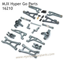 MJX 16210 Hyper Go 1/16 Upgrades Parts Lists Gray