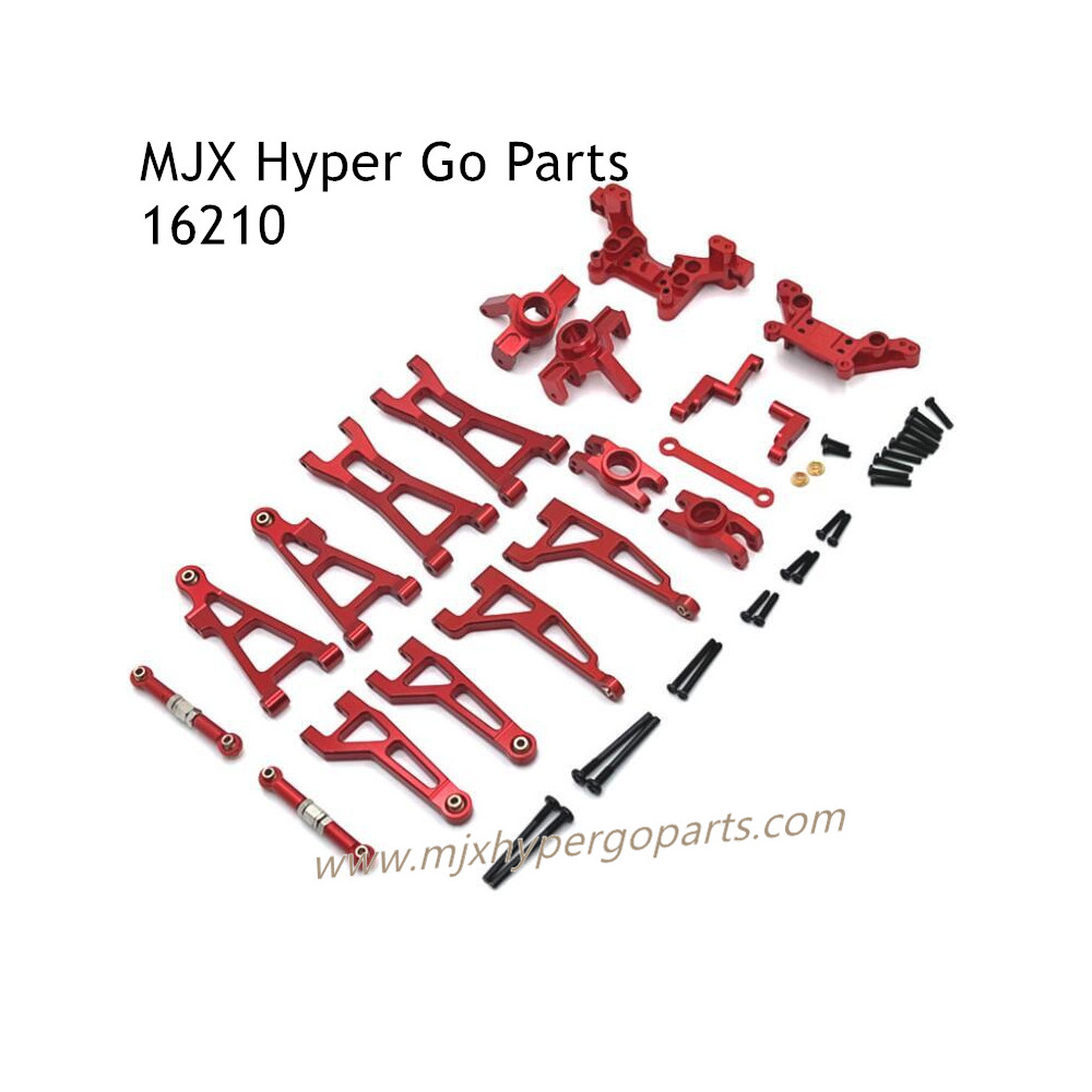 MJX 16210 Hyper Go 1/16 Upgrades Parts Lists Red MJX 16210 Hyper Go 1/16 Upgrades Parts Lists Red