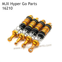 MJX 16210 Hyper Go 1/16 Upgrades Parts Shock Absorbers  Gold