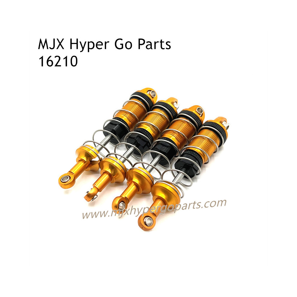 MJX 16210 Hyper Go 1/16 Upgrades Parts Shock Absorbers Gold MJX 16210 Hyper Go 1/16 Upgrades Parts Shock Absorbers Gold