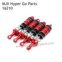 MJX 16210 Hyper Go 1/16 Upgrades Parts Shock Absorbers  Red
