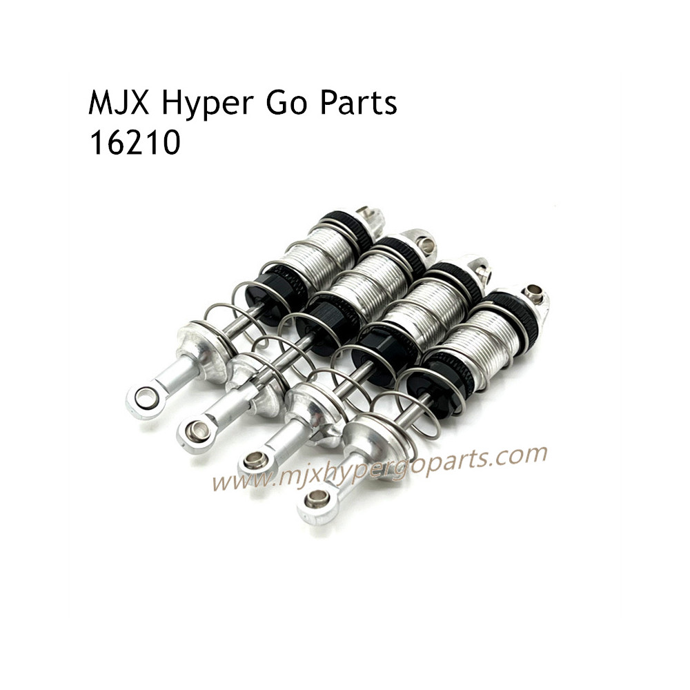 MJX 16210 Hyper Go 1/16 Upgrades Parts Shock Absorbers Silver MJX 16210 Hyper Go 1/16 Upgrades Parts Shock Absorbers Silver