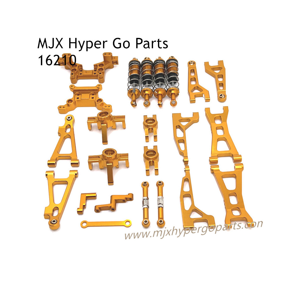 MJX 16210 Hyper Go 1/16 Upgrades Parts Lists Gold MJX 16210 Hyper Go 1/16 Upgrades Parts Lists Gold