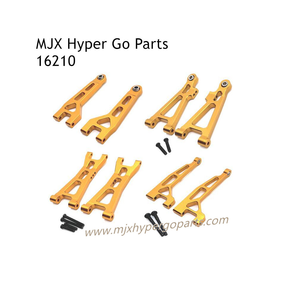 MJX Hyper Go 16210 Upgrades Parts Swing Arm Kit Gold MJX Hyper Go 16210 Upgrades Parts Swing Arm Kit Gold