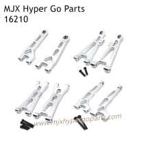 MJX Hyper Go 16210 Upgrades Parts Swing Arm Kit Silver