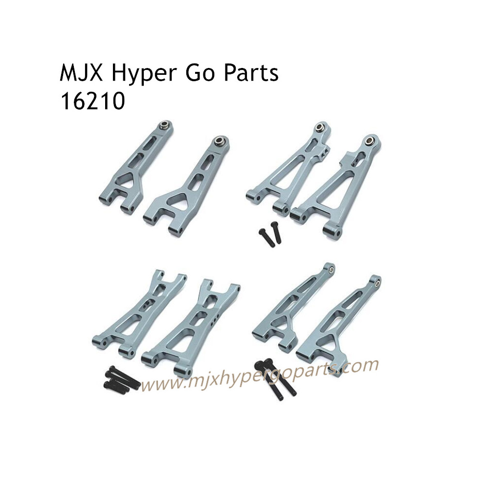 MJX Hyper Go 16210 Upgrades Parts Swing Arm Kit Gray MJX Hyper Go 16210 Upgrades Parts Swing Arm Kit Gray