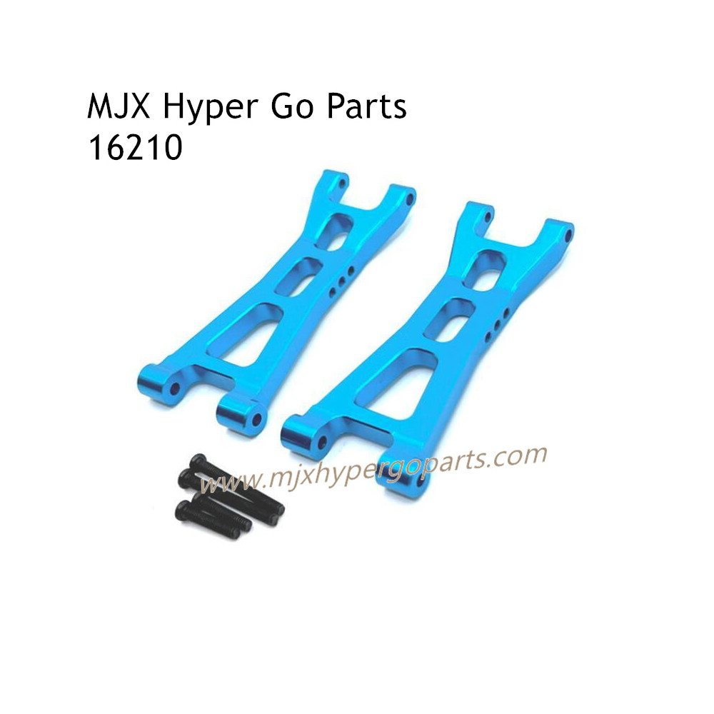 MJX Hyper Go 16210 Upgrades Parts Rear Lower Swing Arm Kit Blue MJX Hyper Go 16210 Upgrades Parts Rear Lower Swing Arm Kit Blue