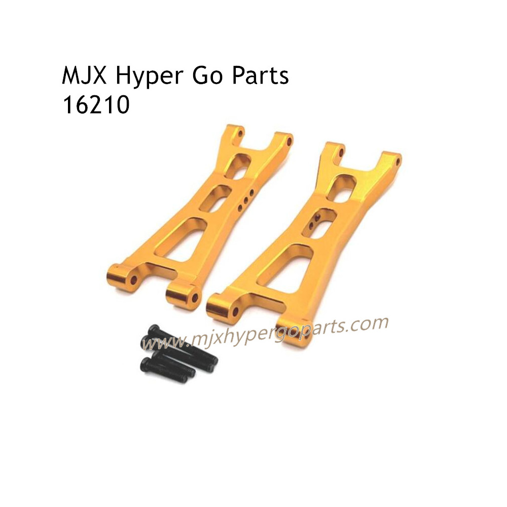 MJX Hyper Go 16210 Upgrades Parts Rear Lower Swing Arm Kit Gold MJX Hyper Go 16210 Upgrades Parts Rear Lower Swing Arm Kit Gold
