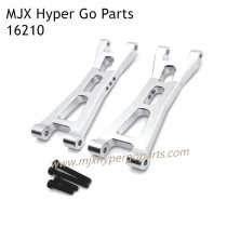 MJX Hyper Go 16210 Upgrades Parts Rear Lower Swing Arm Kit Silver
