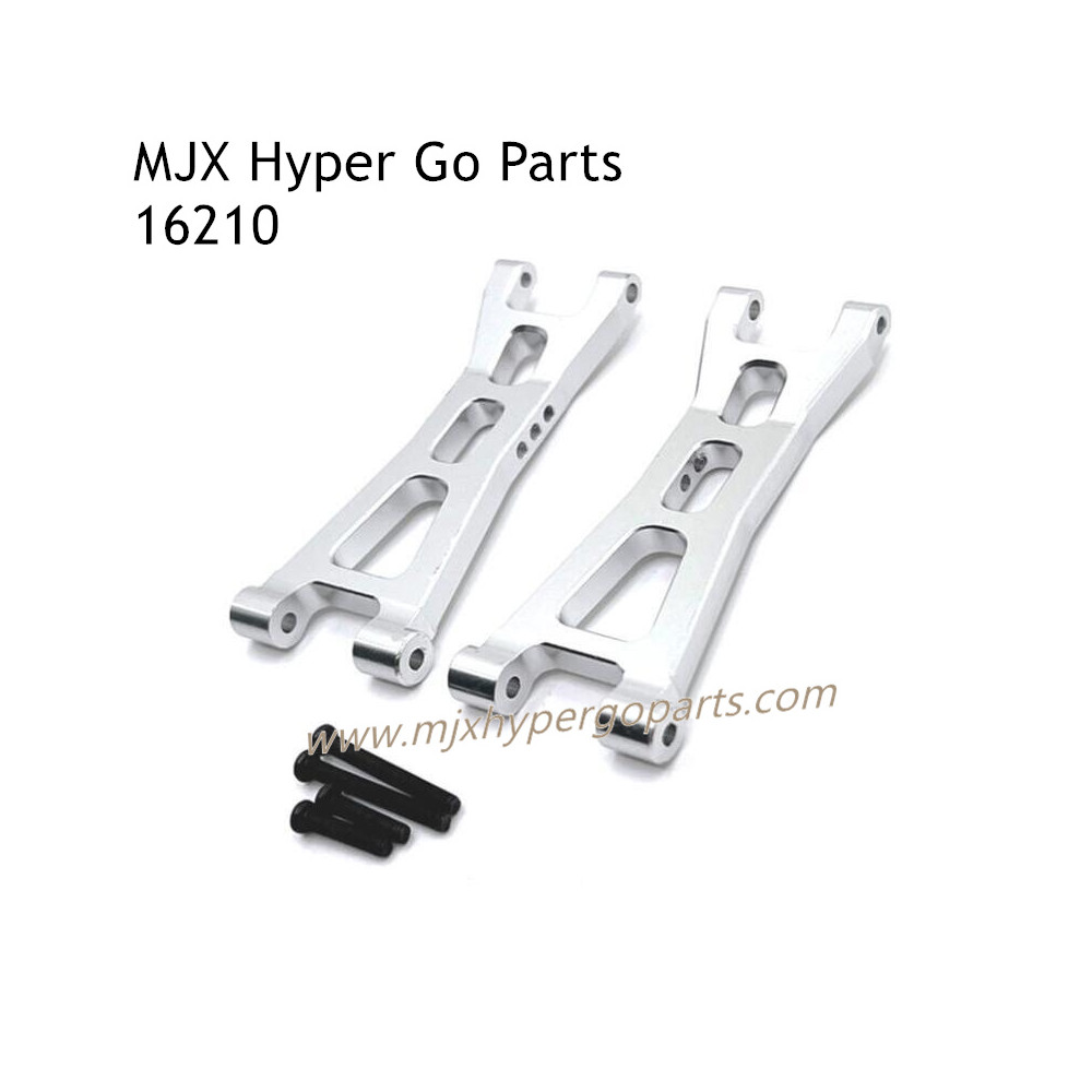 MJX Hyper Go 16210 Upgrades Parts Rear Lower Swing Arm Kit Silver MJX Hyper Go 16210 Upgrades Parts Rear Lower Swing Arm Kit Silver