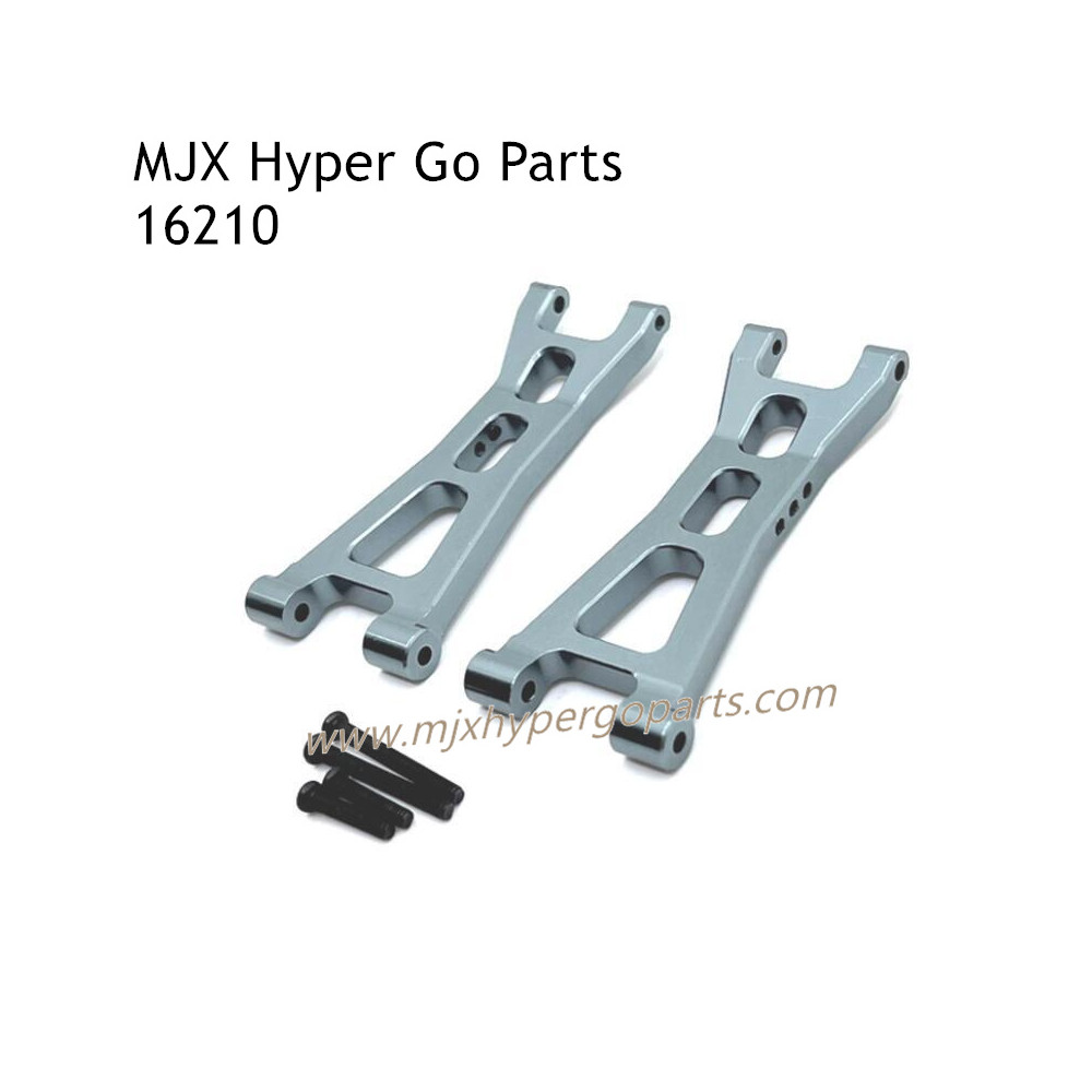 MJX Hyper Go 16210 Upgrades Parts Rear Lower Swing Arm Kit Gray