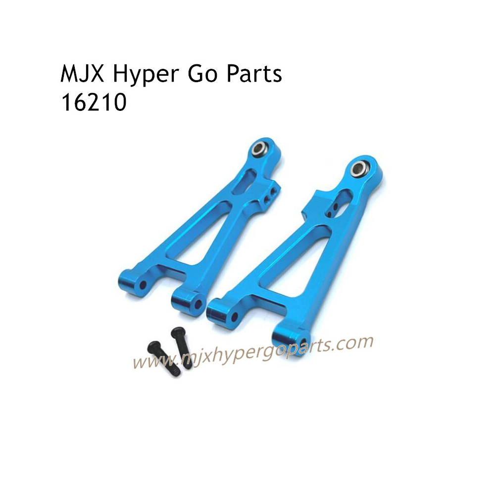 MJX Hyper Go 16210 Upgrades Parts Front Lower Swing Arm Kit Blue MJX Hyper Go 16210 Upgrades Parts Front Lower Swing Arm Kit Blue